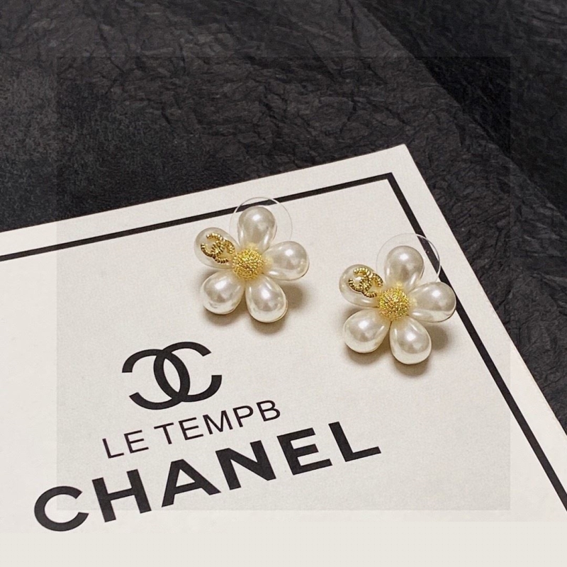 Ch*el earrings